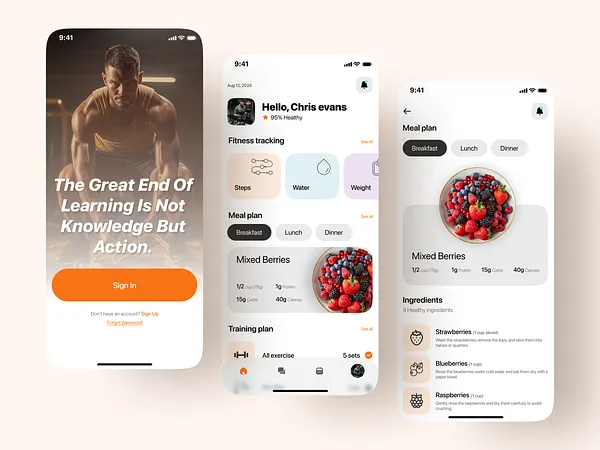 Fitness Tracking App